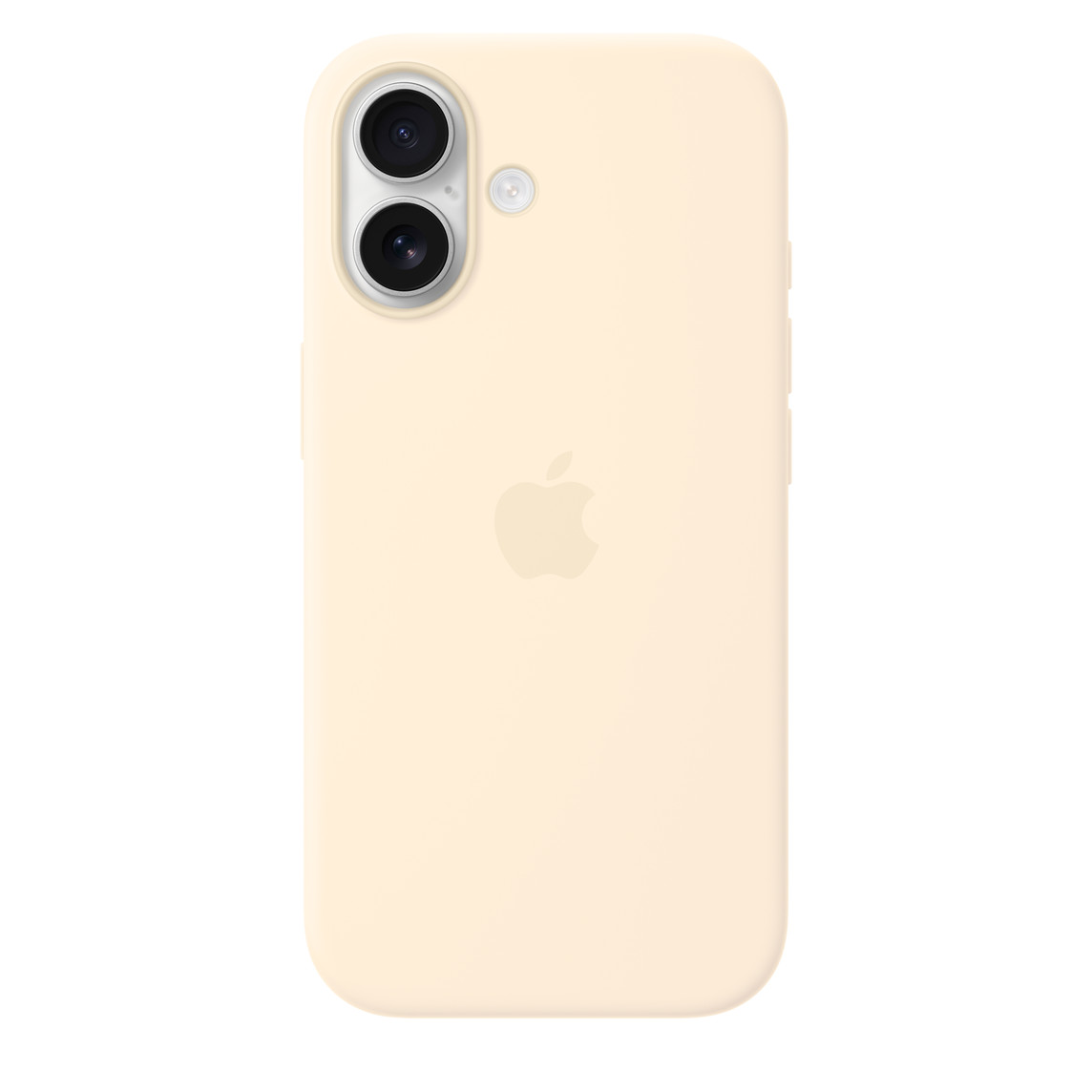 Silicone Case (AAA) для iPhone 17 с MagSafe Vanilla