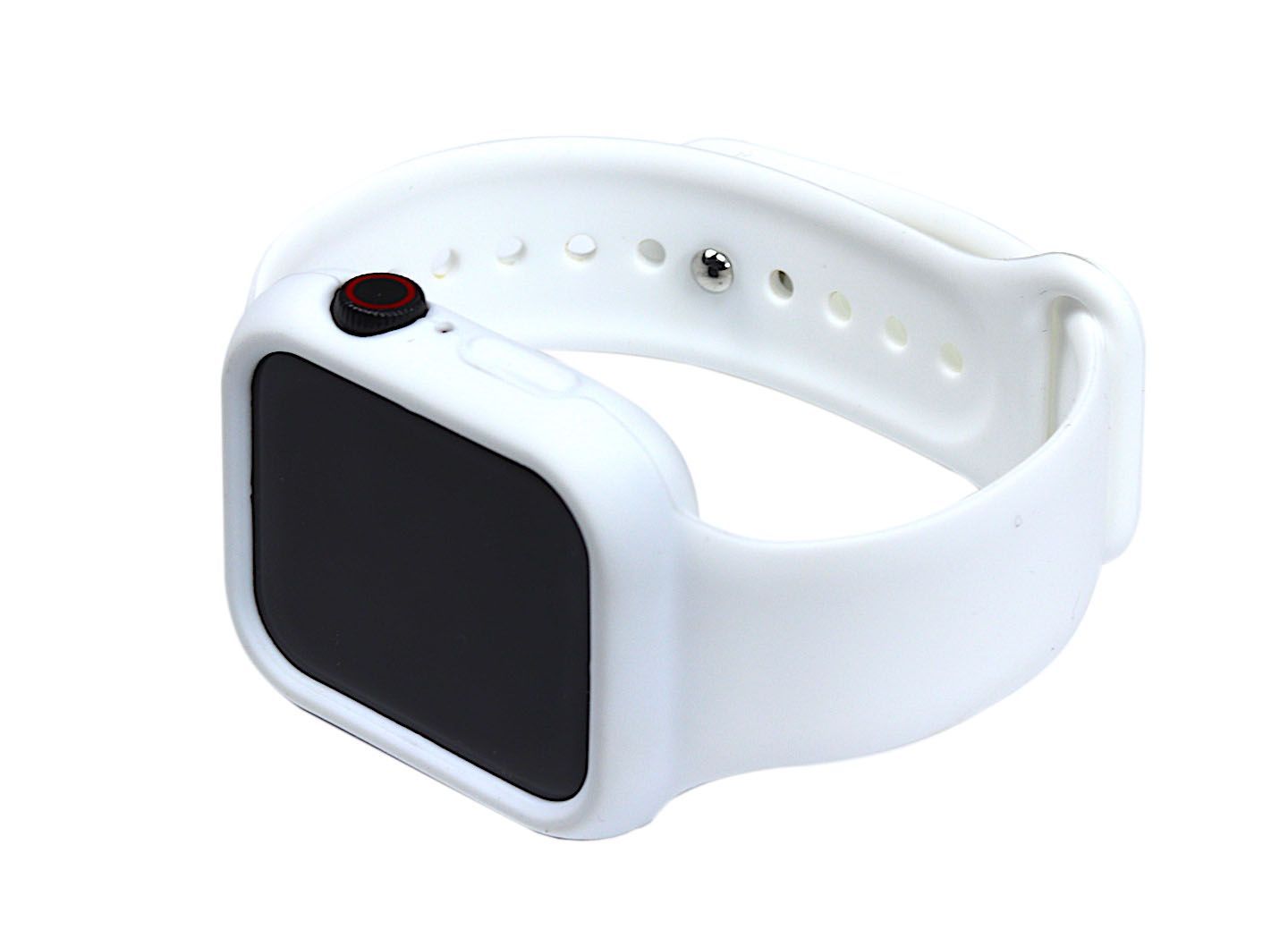 Фото Ремешок Silicone Watch Band Full Cover для Apple Watch 38/40 mm S/M White (SWBFC40WHT) – аксессуар Apple Watch