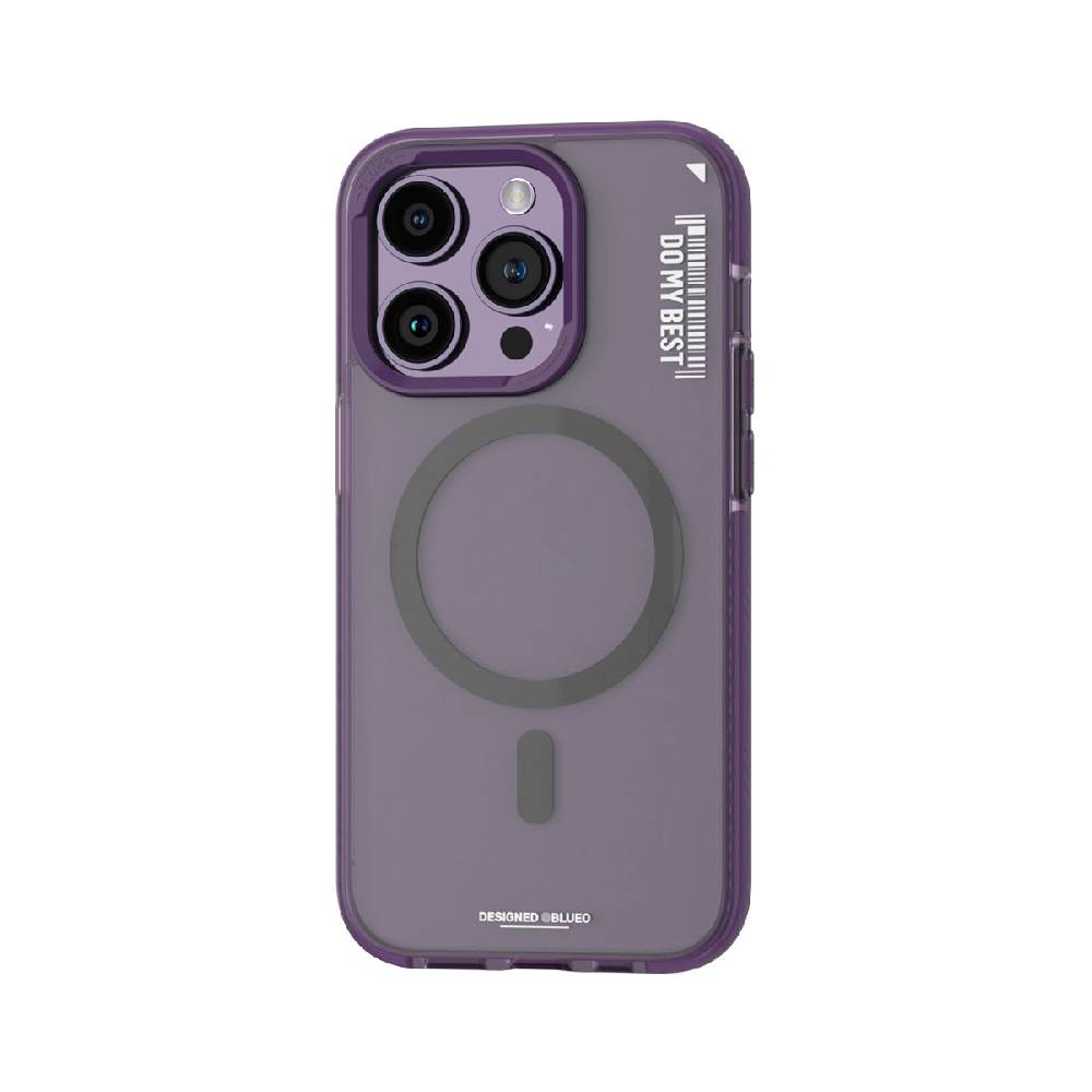Blueo Dual Color Phone Case for iPhone 14 Pro Purple
