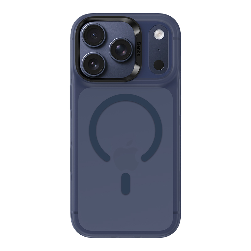 Фото Чохол-накладка Benks Lucid Armor Case для iPhone 17 Pro с MagSafe Blue (6948005959470) – чехол iPhone