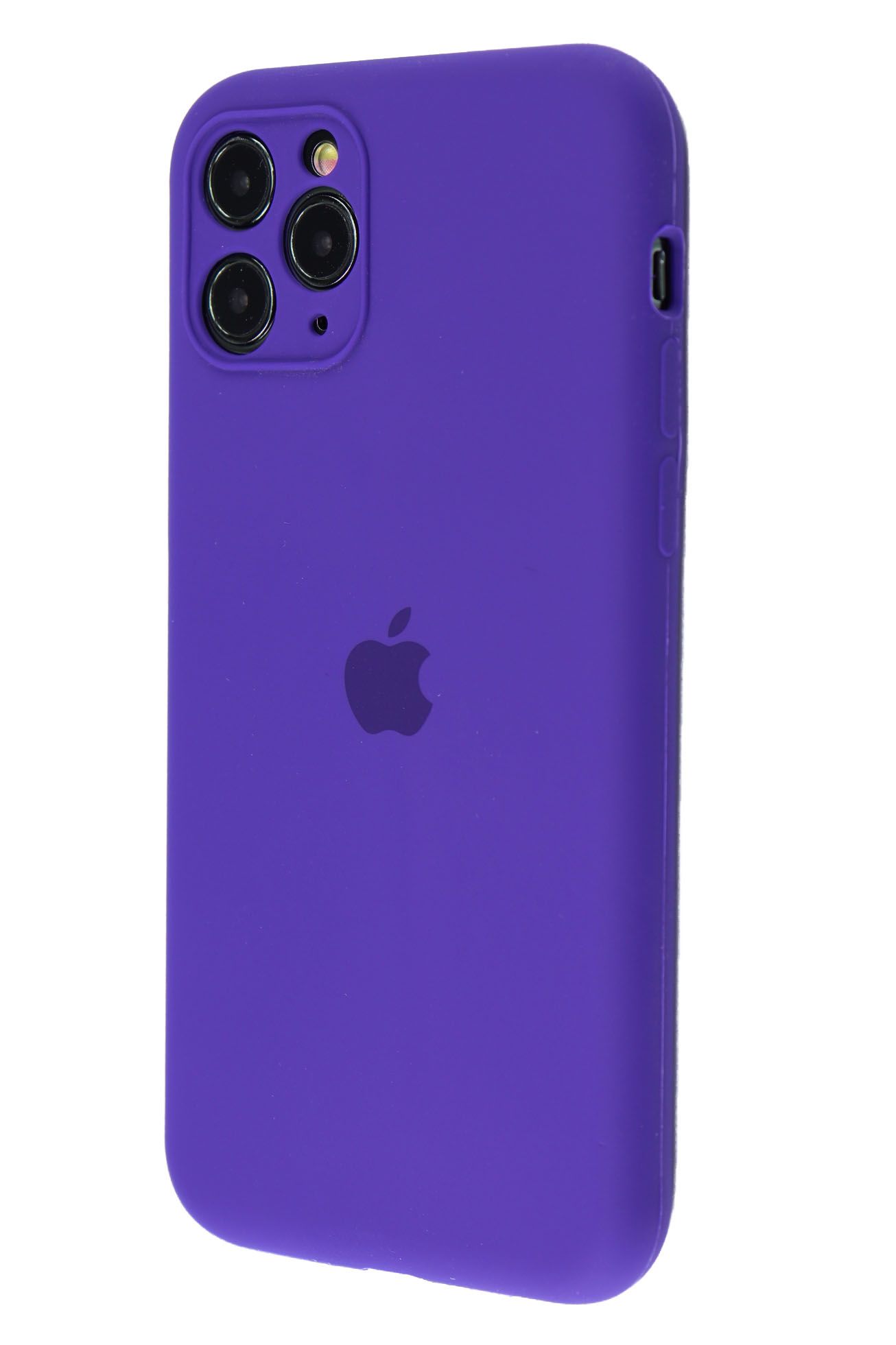 Apple Silicone Case for iPhone 11 Pro Max Deep Purple (With Camera Lens Protection)