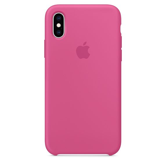 Apple Silicone Case 1:1 for iPhone Xs Dragon Fruit