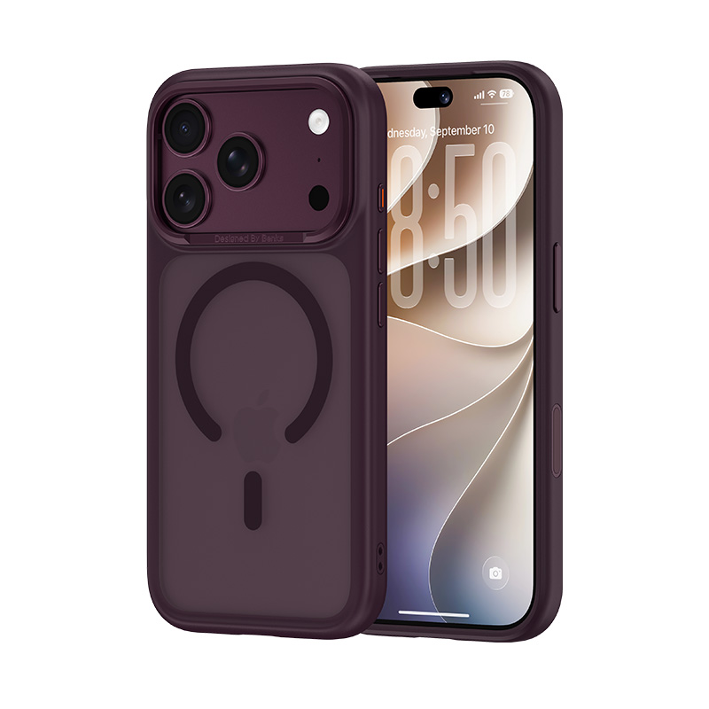 Benks Mist Case для iPhone 18 Pro Max/17 Pro Max с MagSafe Deep Red