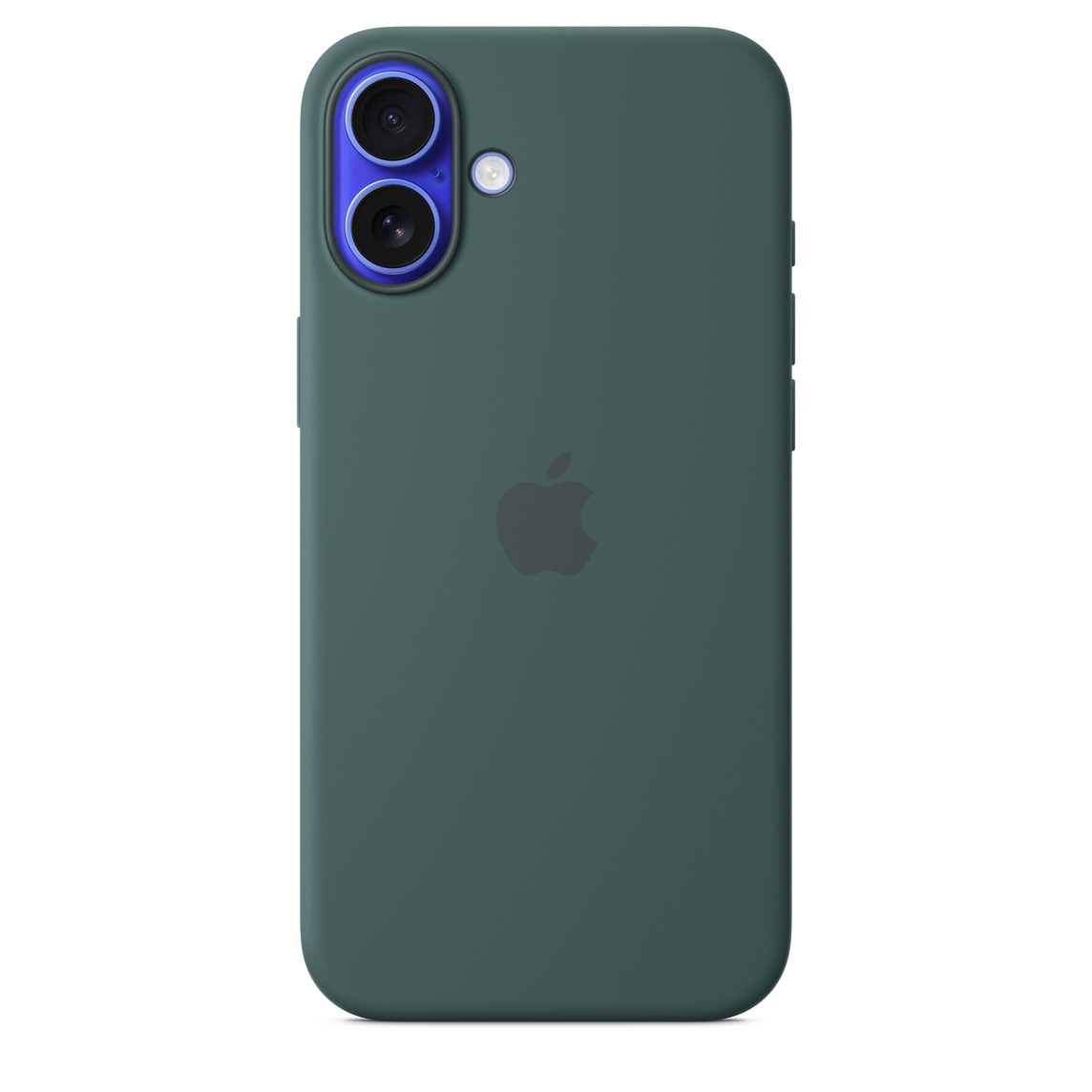 Apple Silicone Case 1:1 for iPhone 16 Plus with MagSafe Lake Green