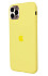 Чохол-накладка Silicone Case для iPhone  11 Pro Yellow (With Metal Frame Camera Lens Protection) (ASCMF11PYLW)