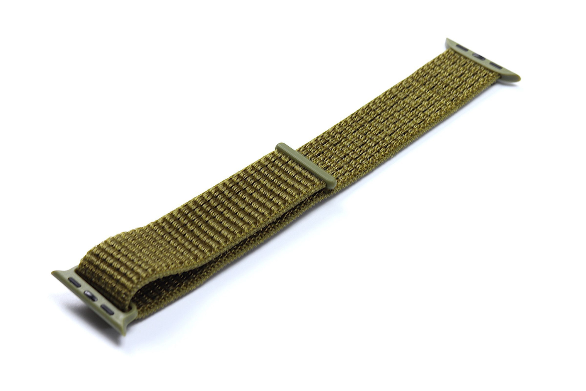 Nylon Sport Loop Band for Apple Watch 38/40 mm Olive Green