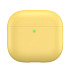 Чохол AhaStyle Ultra-Thin Colorful Silicone Case для Airpods 4 Yellow (CP-WG172-YW)