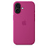 Чохол-накладка Silicone Case (AAA) для iPhone 16 с MagSafe Fuchsia (ASC16FSCH(M))