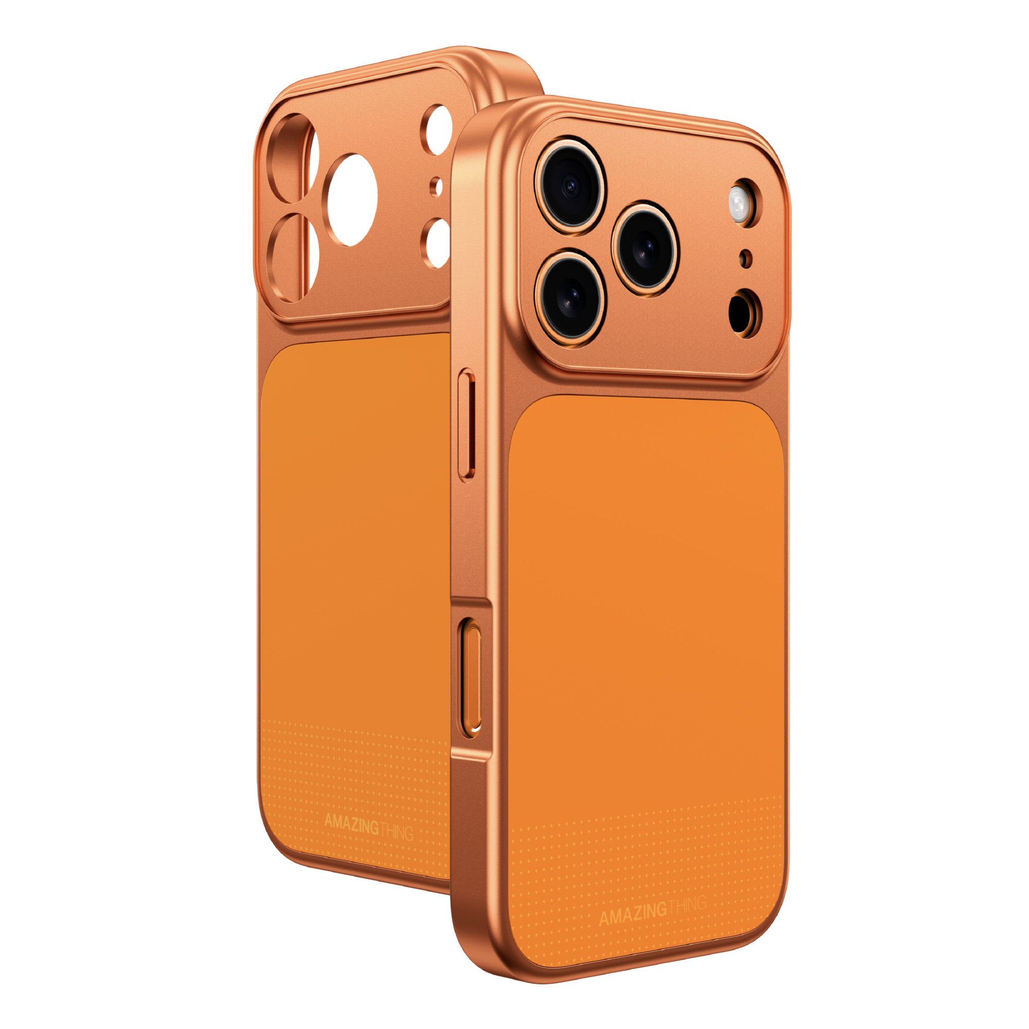 AmazingThing Minimal Minimal Full Cover Case для iPhone 17 Pro с MagSafe Orange
