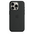 Чохол-накладка Silicone Case (AAA) для iPhone 15 Pro Max с MagSafe Black (ASC15PMBK(M))