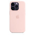 Чохол-накладка Silicone Case (AAA) для iPhone 14 Pro Max с MagSafe Chalk Pink (ASC14PMCPNK(M))