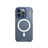Чехол-накладка Blue Dual Color Phone Case для iPhone 15 Pro Max с MagSafe Dark Blue (B46-I15PMDBL)