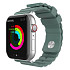 Ремінець AhaStyle Premium Rugged Silicone Band для Apple Watch 42/44/45/46/49 mm Green (CP-WA02-PG-4422)