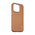 Чехол-накладка Blueo Leather Case для iPhone 15 Pro с MagSafe Brown (B52-I15PBRW)