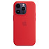 Чохол-накладка Silicone Case (AAA) для iPhone 14 Pro с MagSafe Red (ASC14PRD(M))