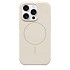 Чохол-накладка Blueo Brown Anti-Drop Case для iPhone 15 Pro с MagSafe Creamy White (BL051-15PCWHT)