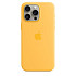 Чохол-накладка Silicone Case (AAA) для iPhone 15 Pro Max с MagSafe Sunshine (ASC15PMSNS(M))