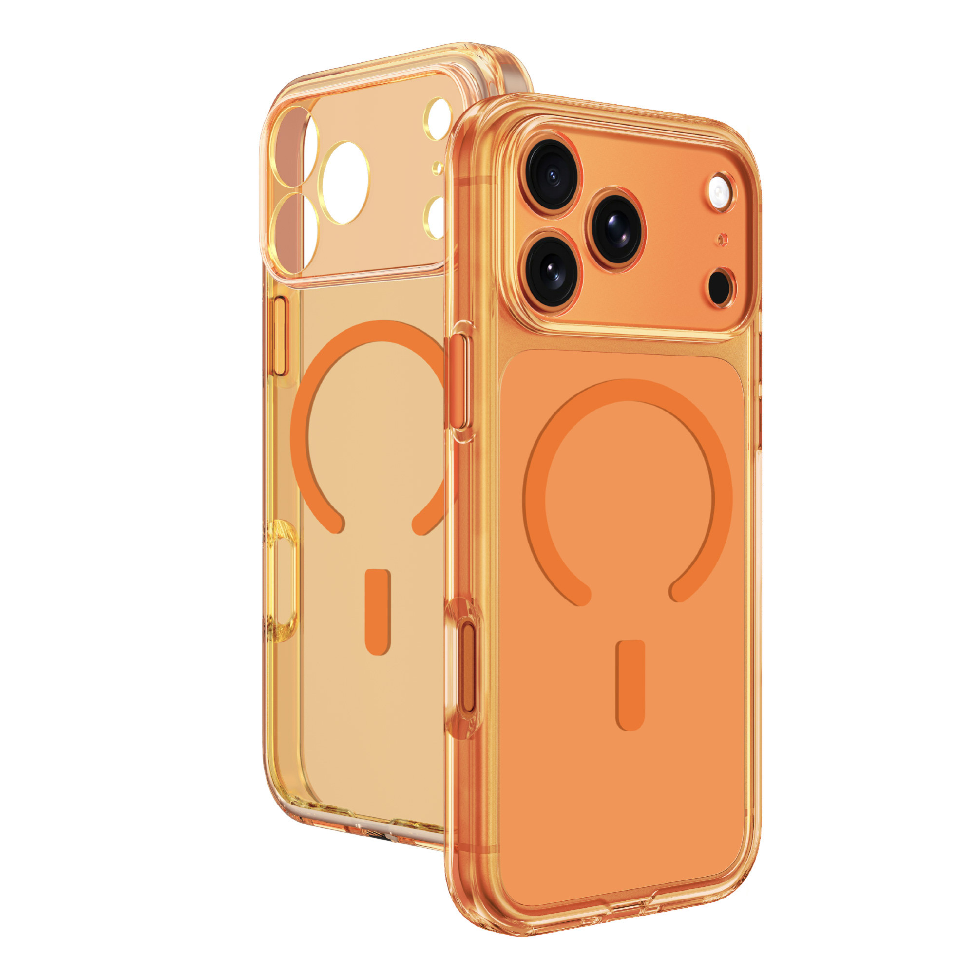 AmazingThing Minimal MagLens Case для iPhone 17 Pro с MagSafe Orange