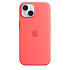 Чохол-накладка Silicone Case (AAA) для iPhone 15 с MagSafe Guava (ASC15GUV(M))