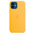Чохол-накладка Silicone Case (AAA) для iPhone 12 Pro Max с MagSafe Sunflower (ASC12PMSFLW(M))