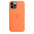 Чохол-накладка Silicone Case (AAA) для iPhone 12 Pro Max с MagSafe Kumquat (ASC12PMKMQT(M))