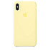 Чохол-накладка Silicone Case (AAA) для iPhone X/Xs Mellow Yellow (ASCXSMY)