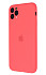 Чохол-накладка Silicone Case для iPhone  11 Pro Max Watermelon Pink (With Camera Lens Protection) (ASC11PMWPNK)