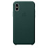 Чохол-накладка Leather Case (AAA) для iPhone Xs Max Forest Green (ALCXSMFG)