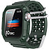 Ремінець AhaStyle Matte TPU Band with Rugged Bumper Case для Apple Watch 42/44/45/46/49 mm Green (CP-WA07-4244-MG)