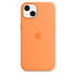 Чехол-накладка Silicone Case (AAA) для iPhone 13 с MagSafe Marigold (ASC13MRGLD(M))
