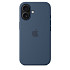 Чехол-накладка Silicone Case (AAA) для iPhone 16 с MagSafe Denim (ASC16DNM(M))
