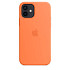 Чохол-накладка Silicone Case (AAA) для iPhone 12 Mini с MagSafe Kumquat (ASC12MKMQT(M))