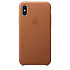 Чехол-накладка Leather Case (AAA) для iPhone Xs Max Saddle Brown (ALCXSMSB)