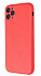 Чехол-накладка PU Leather Case для iPhone 11 Pro Red (With Camera Lens Protection) (PULC11PRD)