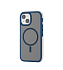 Чехол-накладка WiWU Air Shield Phone Case для iPhone 15 Pro Max с MagSafe Dark Blue (ZKK-012-I15PMBL)
