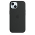 Чехол-накладка Silicone Case (AAA) для iPhone 15 с MagSafe Black (ASC15BK(M))