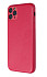 Чехол-накладка PU Leather Case для iPhone 11 Pro Max Rose Red (With Camera Lens Protection) (PULC11PMRSRD)