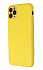 Чехол-накладка PU Leather Case для iPhone 11 Pro Max Yellow (With Camera Lens Protection) (PULC11PMYLW)
