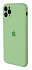 Чехол-накладка Silicone Case для iPhone 12 Pro Max Mint (With Camera Lens Protection) (ASC12PMCLPMNT)