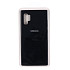 Чехол-накладка Silicone case для Samsung S10+ (Full Protection) Black (SCS10PBLK)