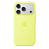 Чохол-накладка Silicone Case (AAA) для iPhone 17 Pro Max с MagSafe Neon Yellow (ASC17PMNYL(M))