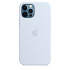 Чехол-накладка Silicone Case (AAA) для iPhone 12 Pro Max с MagSafe Cloud Blue (ASC12PMCLBL(M))