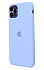 Чехол-накладка Silicone Case для iPhone 11 Pro Lilac (With Metal Frame Camera Lens Protection) (ASCMF11PLLC)