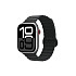 Ремешок Blue Magnetic Silicone Watch Band 42/44/45/46/49 mm Black (BL005BLK)
