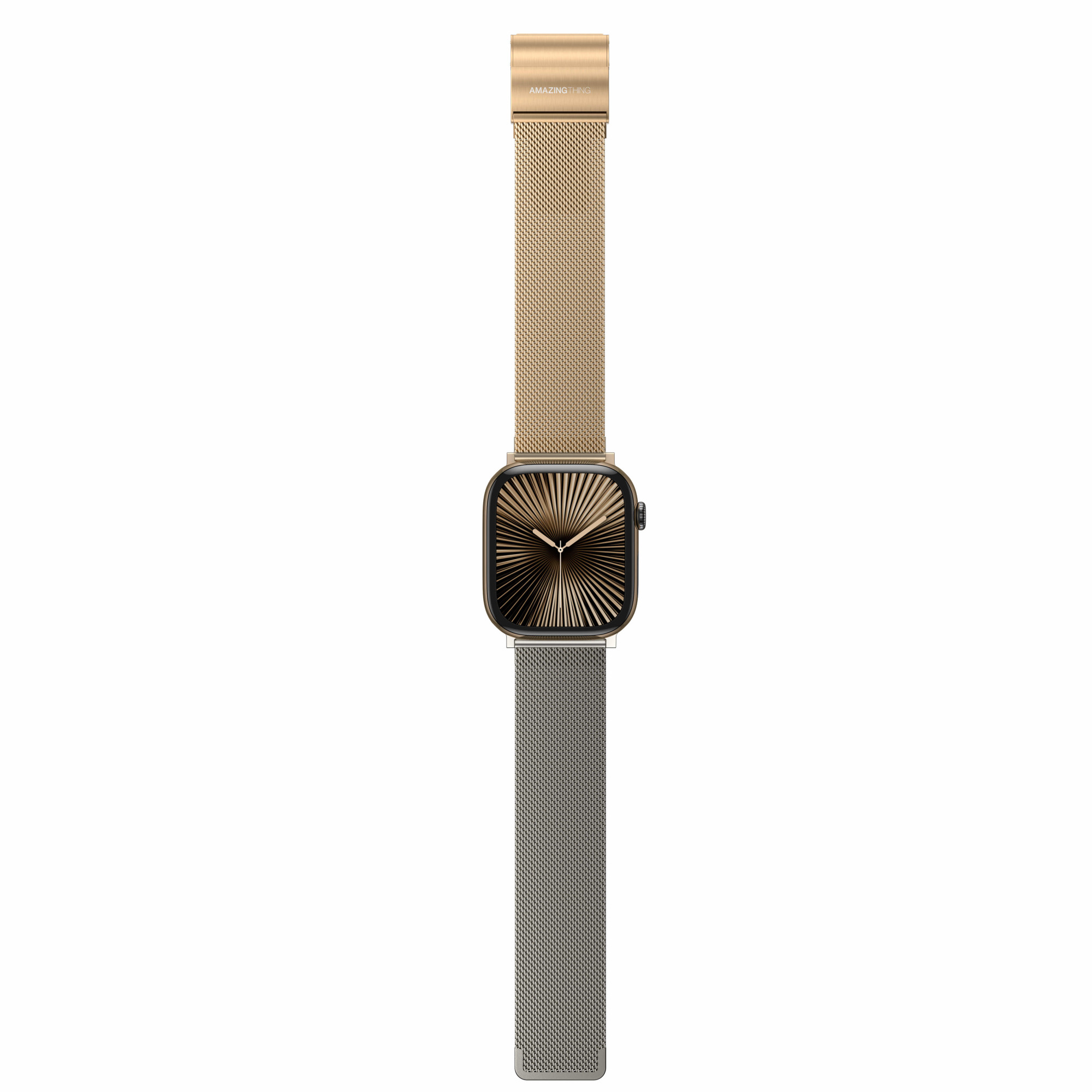 AmazingThing StyleFlip Band для Apple Watch 42/44/45/46/49 mm Rose Gold/Titanium