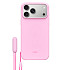 Чохол-накладка Beats iPhone 17 Pro/18 Pro Case з MagSafe та Camera Control with Kickstand Pebble Pink (BTS17PPBPK)