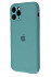Чохол-накладка Silicone Case для iPhone  12 Pine Green (With Camera Lens Protection) (ASC12CLPPGRN)