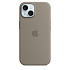Чехол-накладка Silicone Case (AAA) для iPhone 15 с MagSafe Clay (ASC15CLY(M))