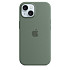 Чехол-накладка Silicone Case (AAA) для iPhone 15 с MagSafe Cypress (ASC15CPR(M))