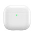 Чехол AhaStyle Ultra-Thin Colorful Silicone Case для Airpods 4 White (CP-WG172-WE)
